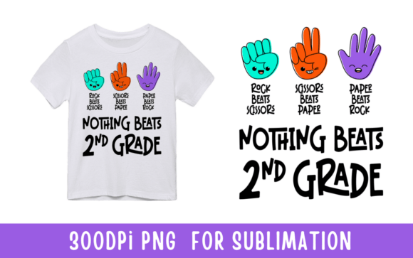 2nd Grade Back to School PNG Designs