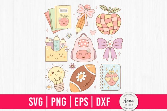 Back to School Coquette Bow Doodles: A Creative Resource for Crafting and Design