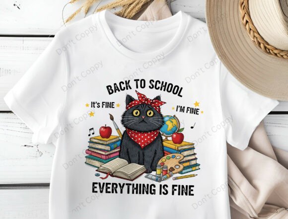 Back to School It s Fine Everything Png: Embracing the Chaos with Humor