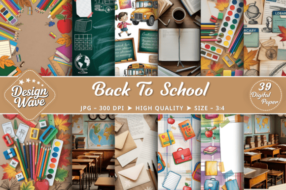 Back to School Junk Journal Kit
