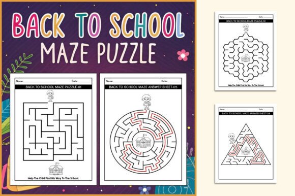 Back to School Maze Puzzle Worksheets: A Practical Guide for Educators and Parents
