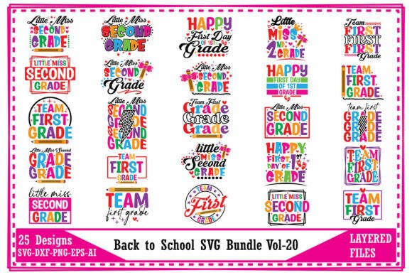 Back to School SVG Bundle Vol-20