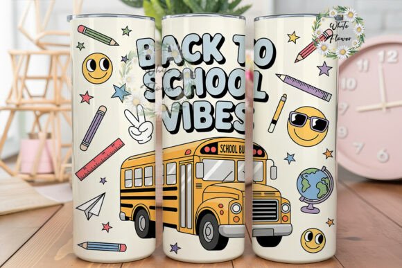 Back to School Vibes Tumbler Wrap