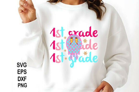 First Grade PNG, Back to School Custom: A Digital Asset for Modern Creatives and Entrepreneurs