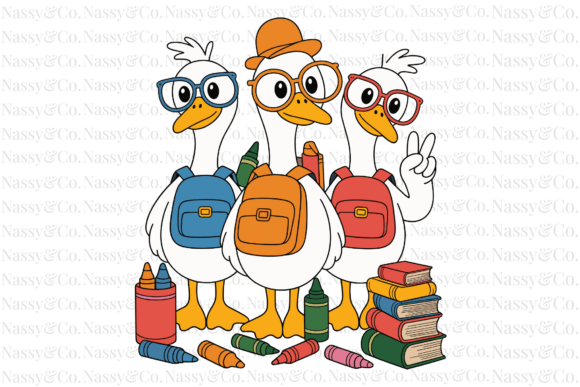 Goose Cute Friends Back to School PNG: A Comprehensive Guide for Creative Projects