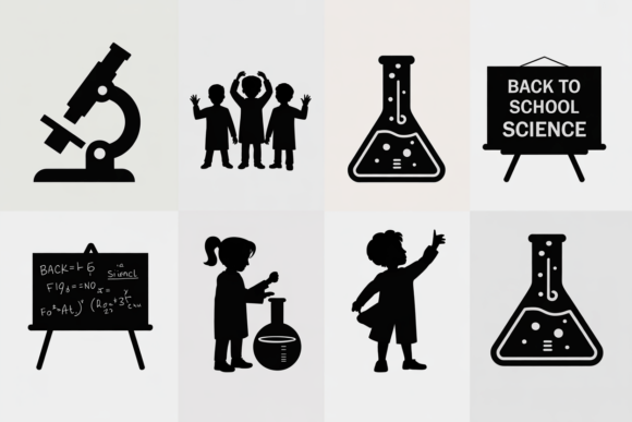 Science Icons for Back to School: A Creative Resource for DIY Enthusiasts