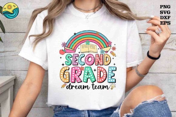 Second Grade DreamTeamSVG, Back to School: A Stylish Way to Kick Off the School Year