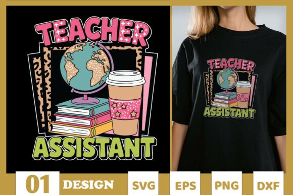 Teacher Assistant Back to School SVG: A Digital Design Essential for Educators and Creators