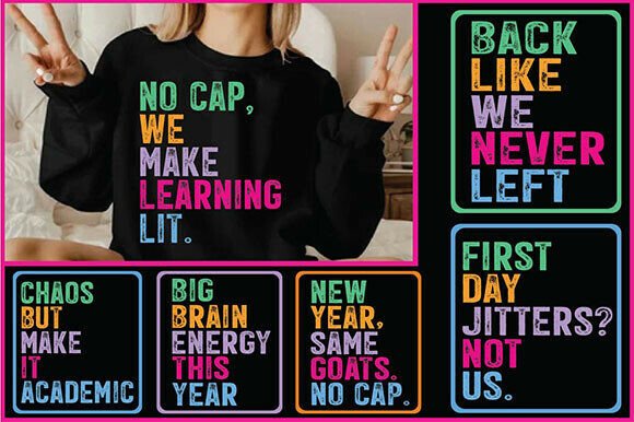 Trendy Back to School Teacher PNG: A Digital Asset for Creative Projects